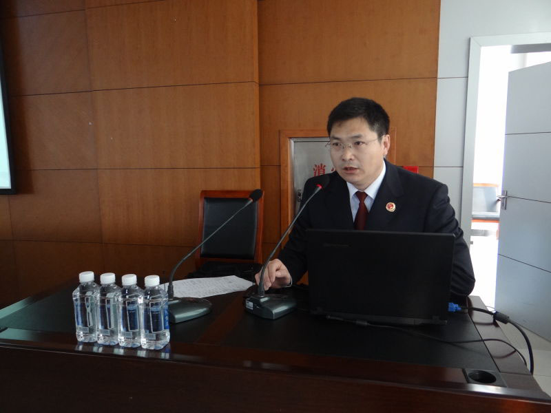 遼河人民檢察院刑檢部副部長(zhǎng)韓寶軍