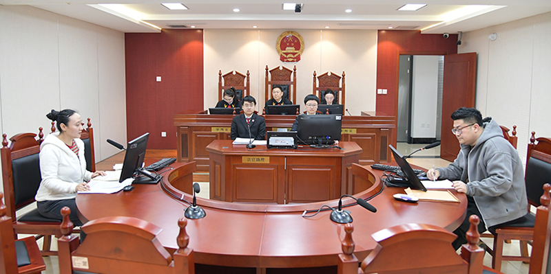 鞍山市中級(jí)人民法院“院長(zhǎng)示范觀摩庭“