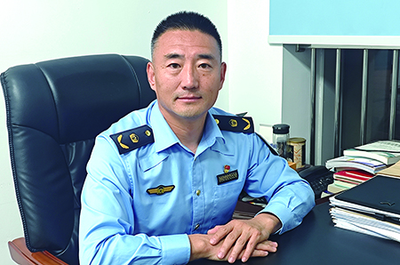 沈陽市生態(tài)環(huán)境局黨組成員、執(zhí)法隊黨委書記王永峰